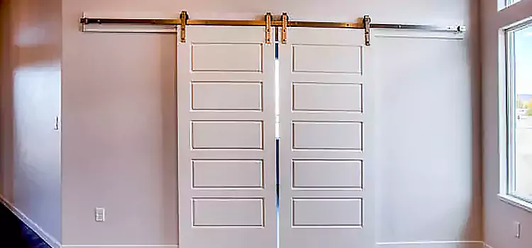 Glass Barn Door with Installation Hardware Kit El Monte