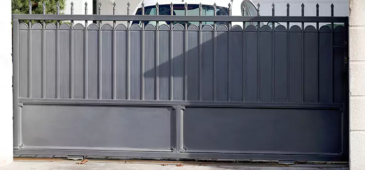 Metal Driveway Gate Installation El Monte