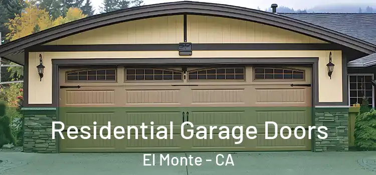  Residential Garage Doors El Monte - CA